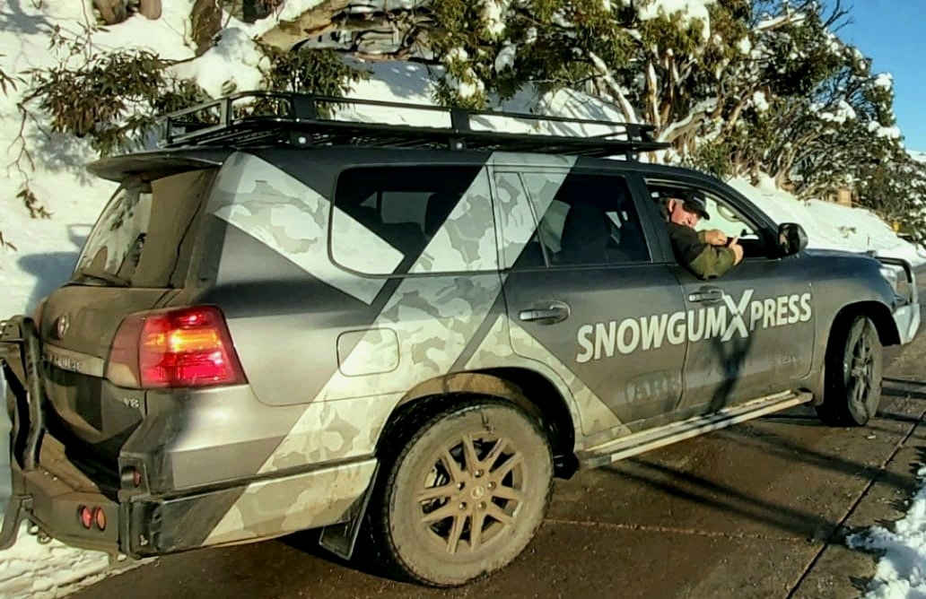 Private passenger transfer in an alpine setting